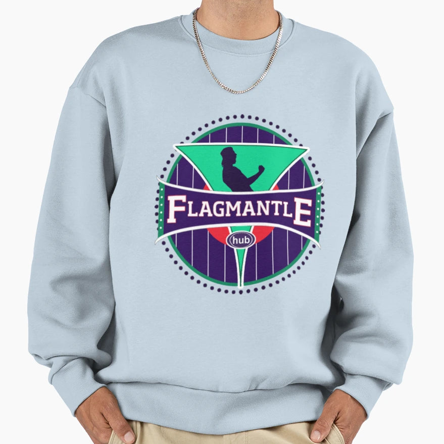 Flagmantle Sweatshirt - Novelty Apparel for Adults - T-Shirt, Sweatshirt, Hoodie