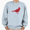 Bright Red Cardinal Bird Sweatshirt - Streetwear Style for Adults - T-Shirt, Sweatshirt, Hoodie