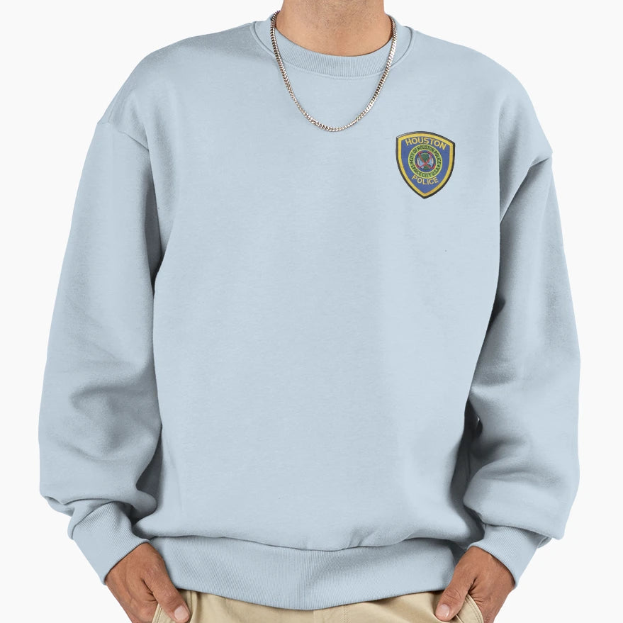 Houston Police Sweatshirt - Trendy Graphic Unisex - T-Shirt, Sweatshirt, Hoodie