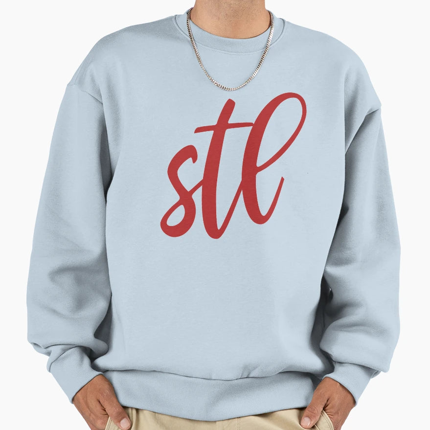 Red Stl Sweatshirt - Custom Art Print for Adults - T-Shirt, Sweatshirt, Hoodie