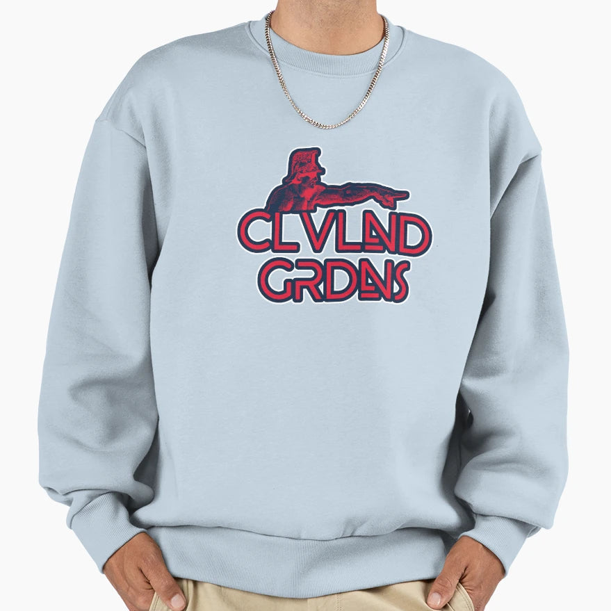 Clvlnd Grdns Cleveland Sports Sweatshirt - Aesthetic Graphic Men Women - T-Shirt, Sweatshirt, Hoodie