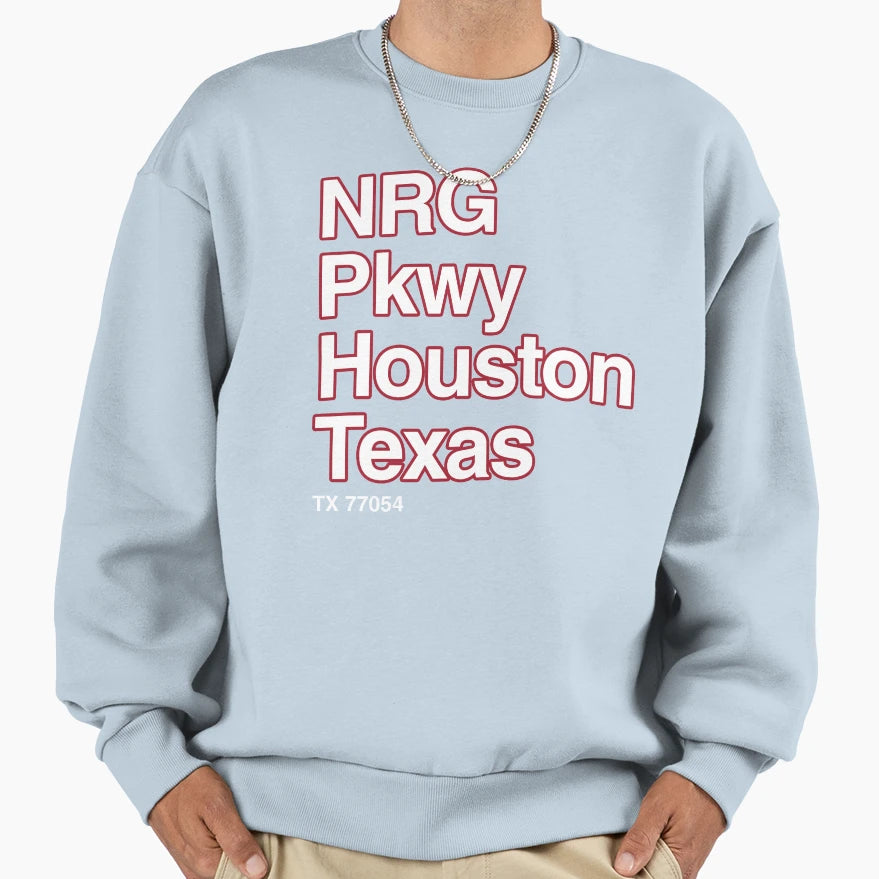Houston Texans Football Stadium Sweatshirt - Graphic Print Men Women - T-Shirt, Sweatshirt, Hoodie