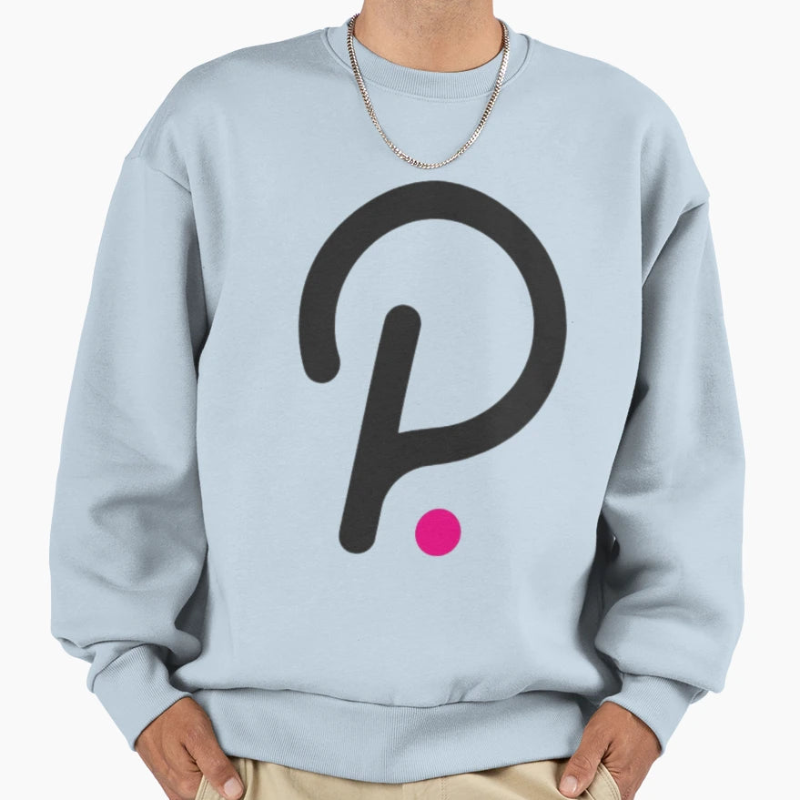 Polkadot Cryptocurrency Sweatshirt - Minimalist Print for Adults - T-Shirt, Sweatshirt, Hoodie