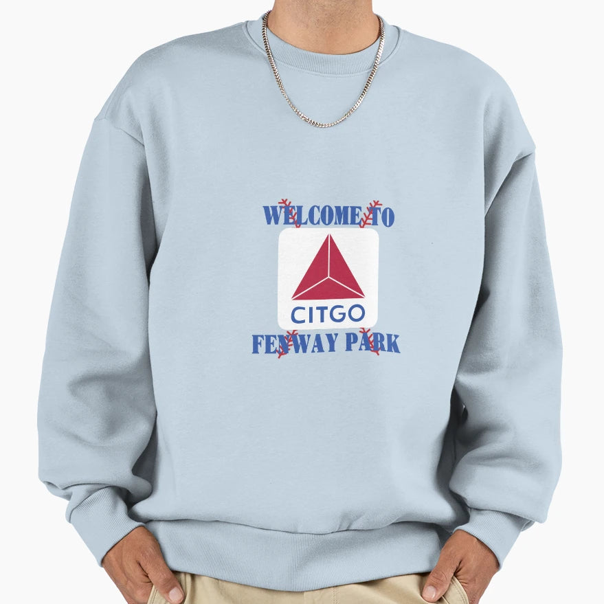 Fenway Icons Sweatshirt - Minimalist Print for Adults - T-Shirt, Sweatshirt, Hoodie