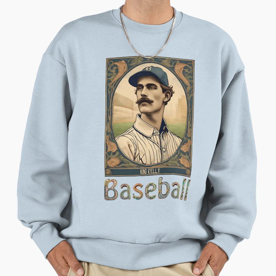 Baseball Sweatshirt - Unique Graphic Men Women - T-Shirt, Sweatshirt, Hoodie