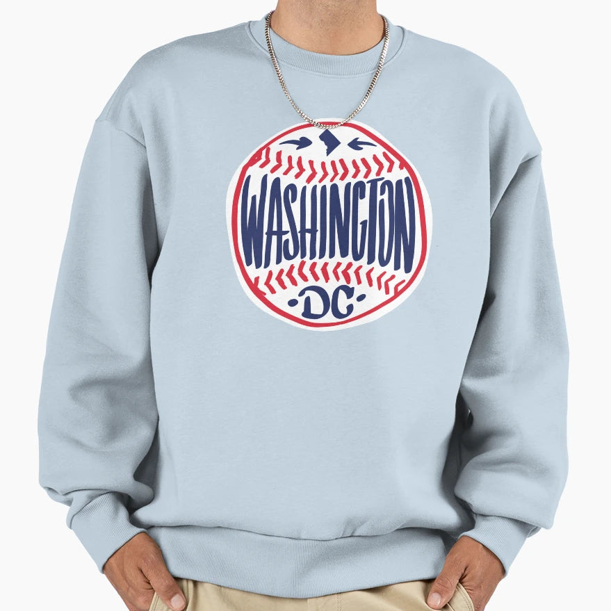 Washington Dc Hand Drawn Script Sweatshirt - Streetwear Style Unisex - T-Shirt, Sweatshirt, Hoodie