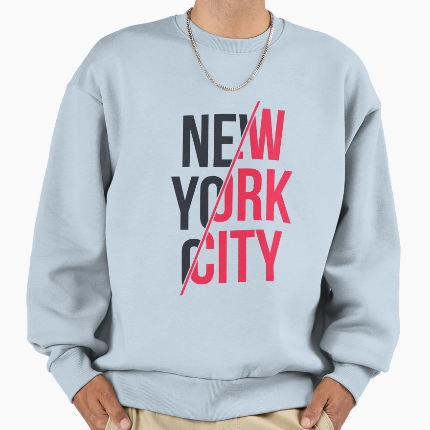 New York City Sweatshirt - Fun Novelty Design Men Women - T-Shirt, Sweatshirt, Hoodie