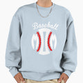 Baseball Mom Sweatshirt - Aesthetic Graphic for Adults - T-Shirt, Sweatshirt, Hoodie