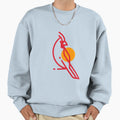 Northern Cardinal Bird Extradapper Sweatshirt - Unique Graphic Unisex - T-Shirt, Sweatshirt, Hoodie