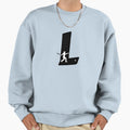 Personalized Baseball Initial L Sweatshirt - Novelty Apparel Unisex - T-Shirt, Sweatshirt, Hoodie