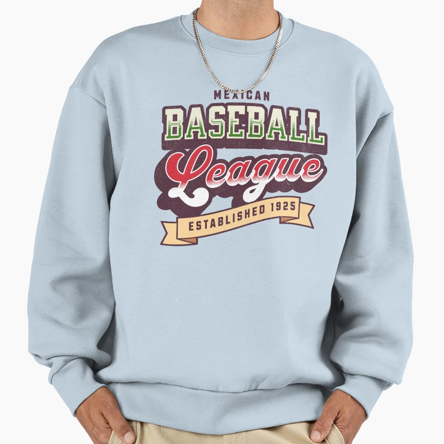 Mexican Baseball League Sweatshirt - Trendy Graphic Men Women - T-Shirt, Sweatshirt, Hoodie
