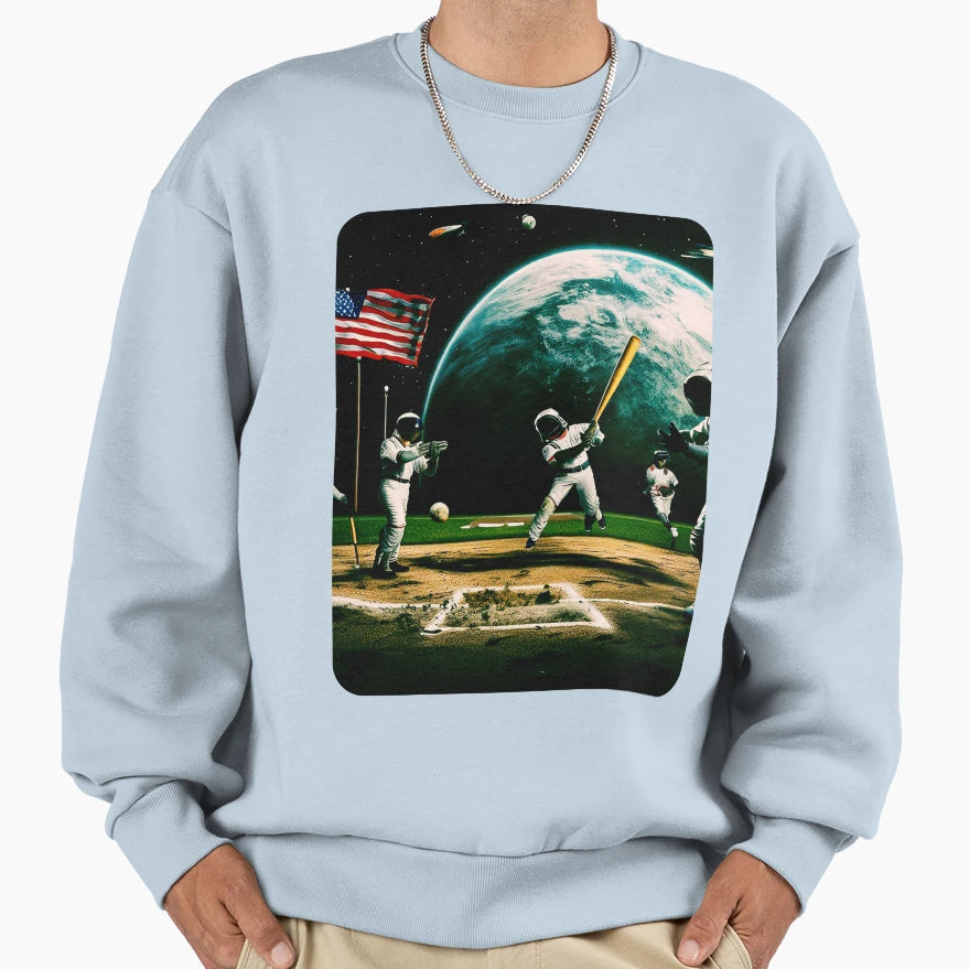 Baseball Americas Favorite Sport Sweatshirt - Streetwear Style for Adults - T-Shirt, Sweatshirt, Hoodie