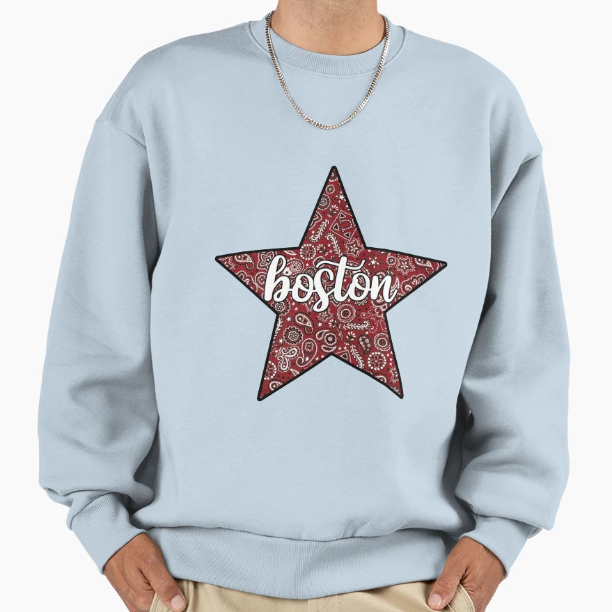 Boston Sweatshirt - Streetwear Style Men Women - T-Shirt, Sweatshirt, Hoodie
