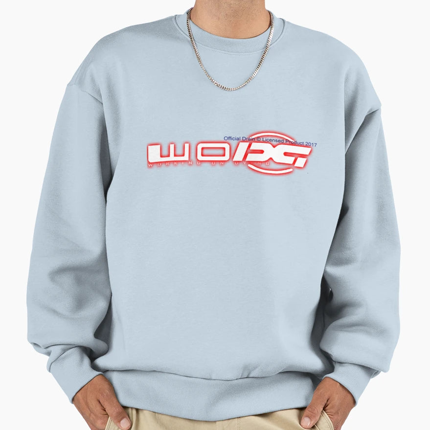 Bladee Drain Gang Working Dying Text Sweatshirt - Custom Art Print Unisex - T-Shirt, Sweatshirt, Hoodie