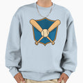 Baseball Shield Sweatshirt - Graphic Print Unisex - T-Shirt, Sweatshirt, Hoodie