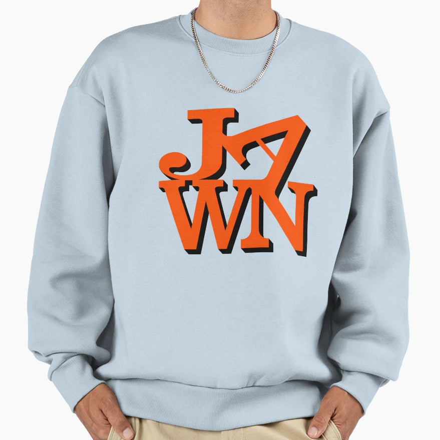 Jawn Orange And Black Sweatshirt - Novelty Apparel Men Women - T-Shirt, Sweatshirt, Hoodie