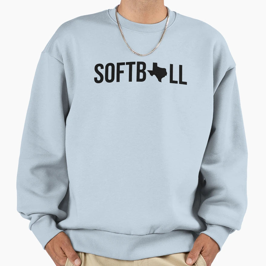 Texas Softball Sweatshirt - Streetwear Style Unisex - T-Shirt, Sweatshirt, Hoodie