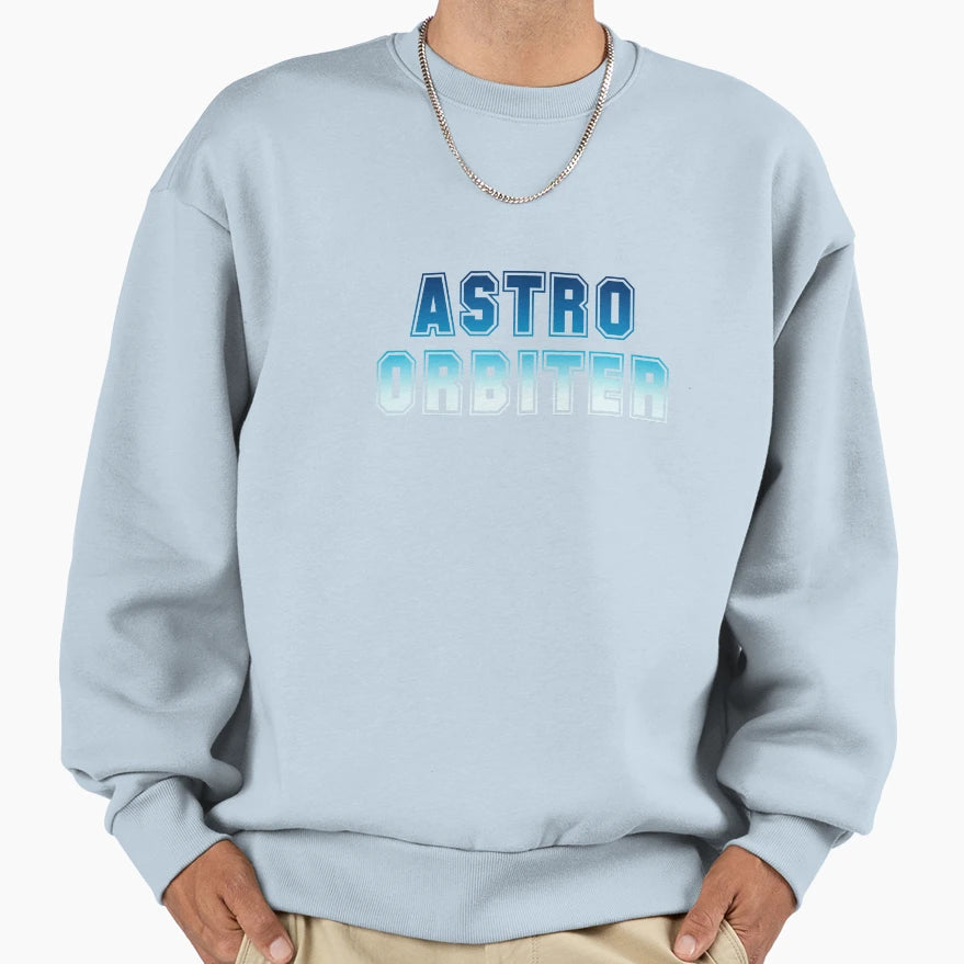 Astro Orbiter Sweatshirt - Trendy Graphic for Adults - T-Shirt, Sweatshirt, Hoodie
