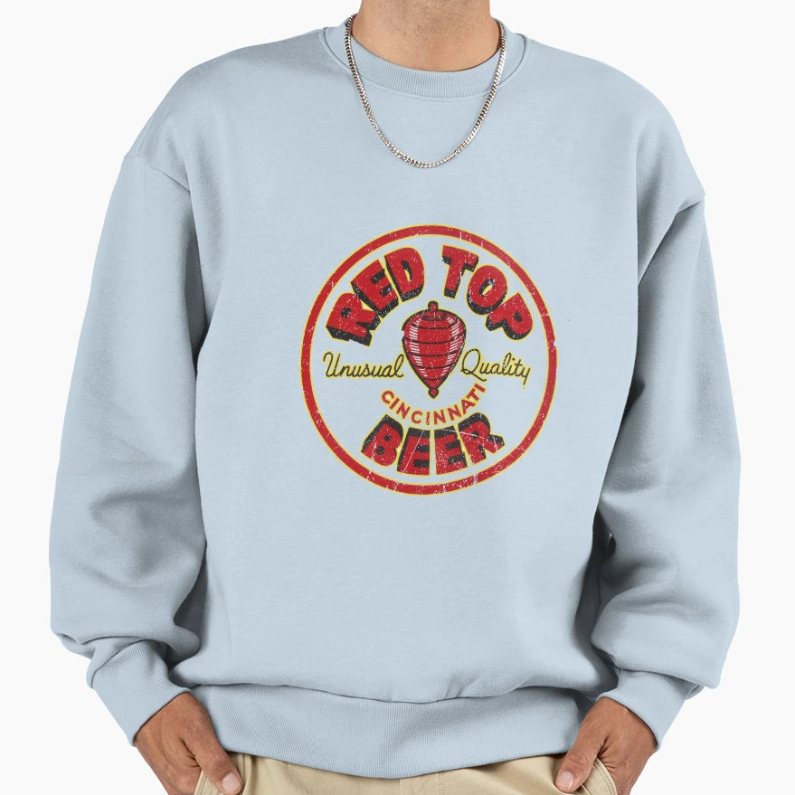 Red Beer Sweatshirt - Custom Art Print Unisex - T-Shirt, Sweatshirt, Hoodie