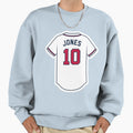 Jones 10 Sports Jersey Sweatshirt - Aesthetic Graphic Men Women - T-Shirt, Sweatshirt, Hoodie