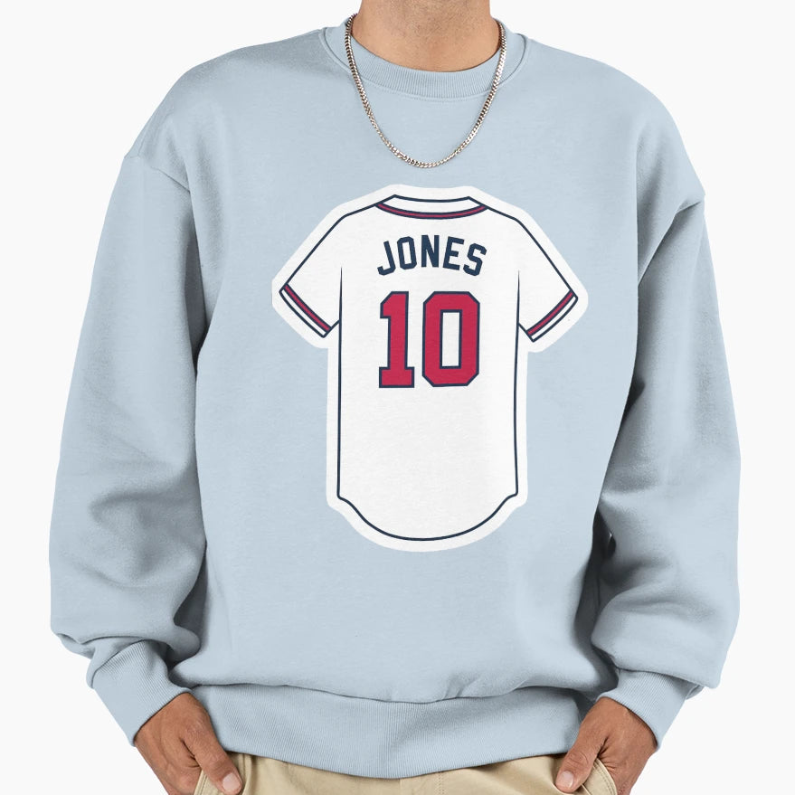 Jones 10 Sports Jersey Sweatshirt - Aesthetic Graphic Men Women - T-Shirt, Sweatshirt, Hoodie