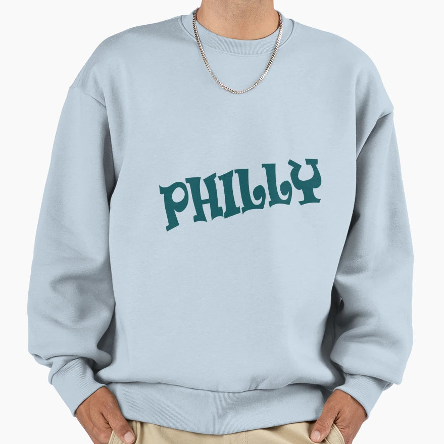 Philly Sweatshirt - Graphic Print Men Women - T-Shirt, Sweatshirt, Hoodie