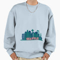 Seattle Skyline Sweatshirt - Fun Novelty Design Men Women - T-Shirt, Sweatshirt, Hoodie