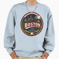 Boston Baseball Logo City Sports Fan Hoodie - Aesthetic Graphic for Adults - T-Shirt, Sweatshirt, Hoodie