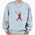 Baseball Player Batter Sweatshirt - Custom Art Print Unisex - T-Shirt, Sweatshirt, Hoodie