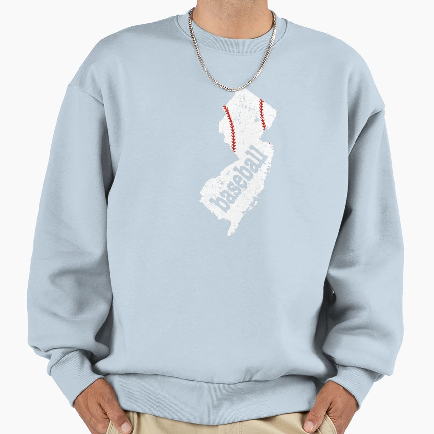 New Jersey Baseball Fan T-Shirt - Streetwear Style for Adults - T-Shirt, Sweatshirt, Hoodie