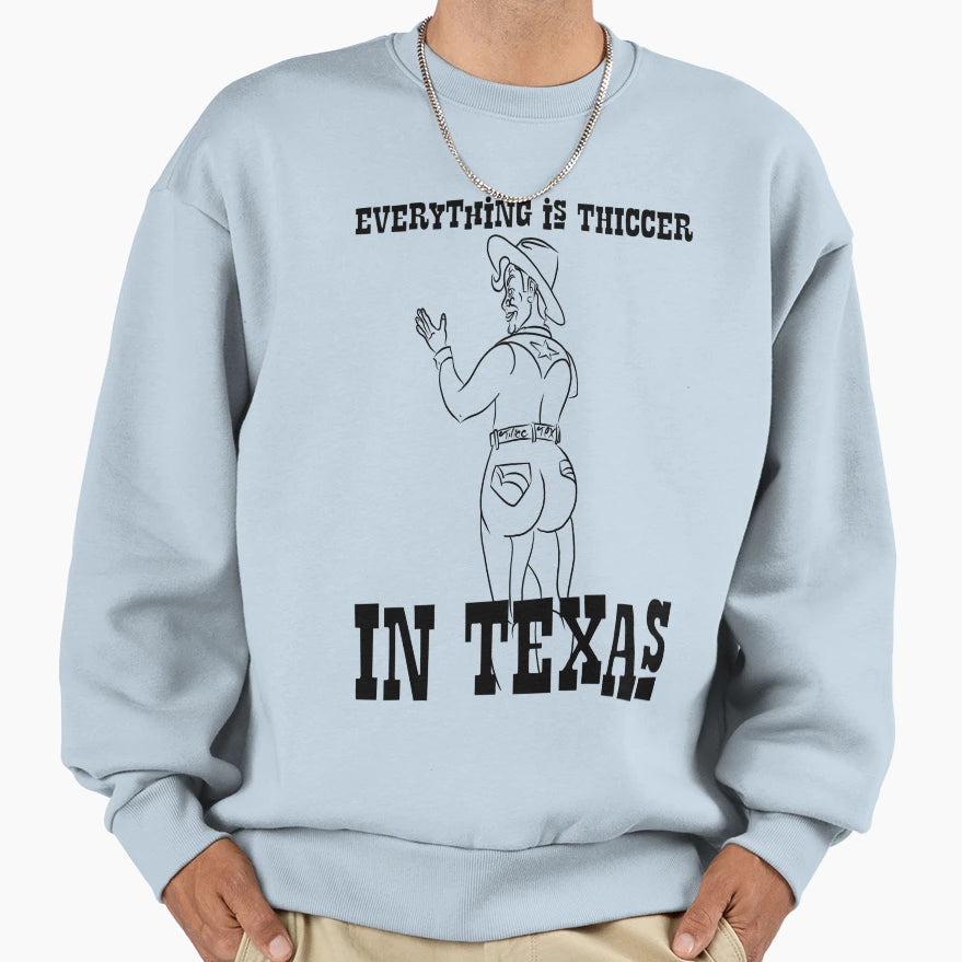 Thicctex Sweatshirt - Novelty Apparel Men Women - T-Shirt, Sweatshirt, Hoodie