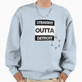 Straight Outta Detroit Sweatshirt - Fun Novelty Design for Adults - T-Shirt, Sweatshirt, Hoodie