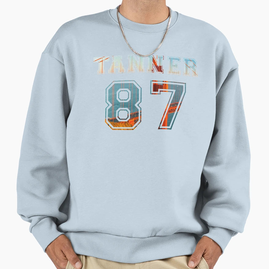 Tanner Varsity Sweatshirt - Trendy Graphic Unisex - T-Shirt, Sweatshirt, Hoodie