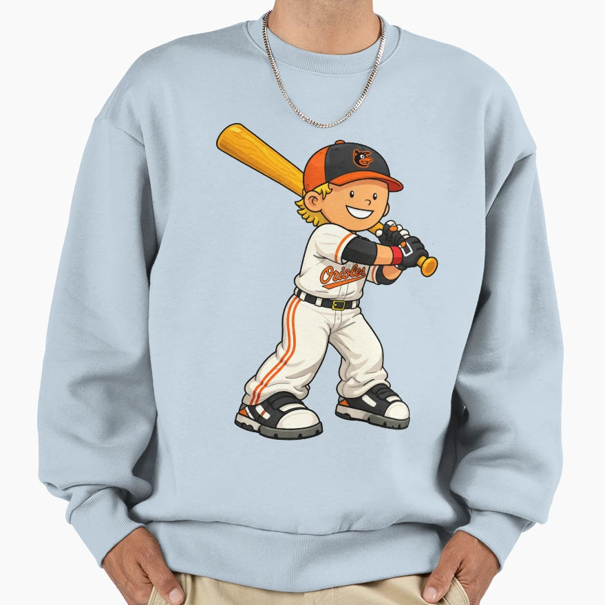 Gunnar Henderson Cartoon Sweatshirt - Unique Graphic Unisex - T-Shirt, Sweatshirt, Hoodie