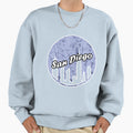 San Diego Skyline Emblem City Sweatshirt - Aesthetic Graphic Men Women - T-Shirt, Sweatshirt, Hoodie
