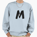 Personalized Baseball Initial Sweatshirt - Casual Everyday Wear for Adults - T-Shirt, Sweatshirt, Hoodie