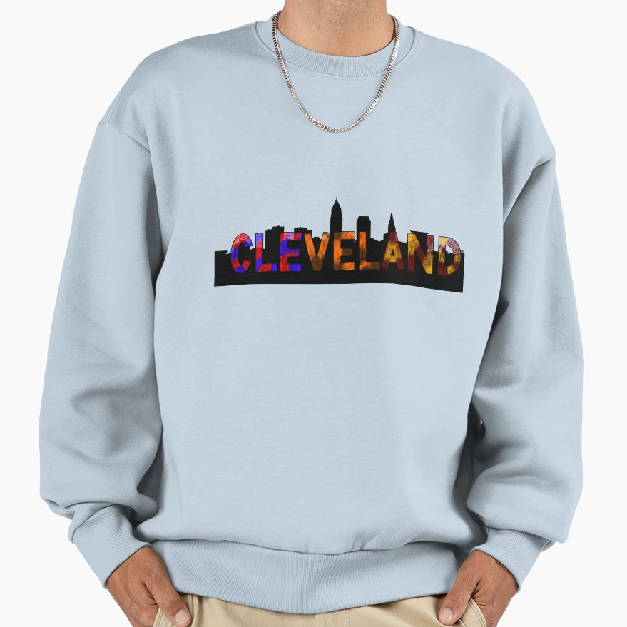 Cleveland Sports Sweatshirt - Custom Art Print Unisex - T-Shirt, Sweatshirt, Hoodie
