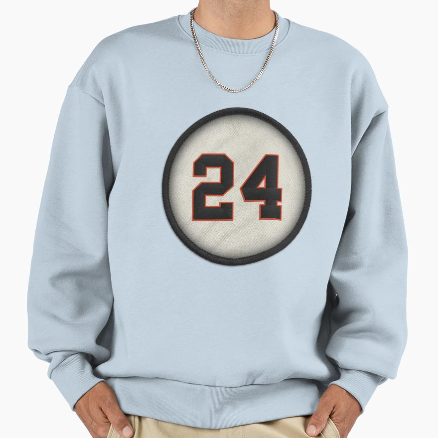 24 Say Hey Alt Version Sweatshirt - Custom Art Print Men Women - T-Shirt, Sweatshirt, Hoodie