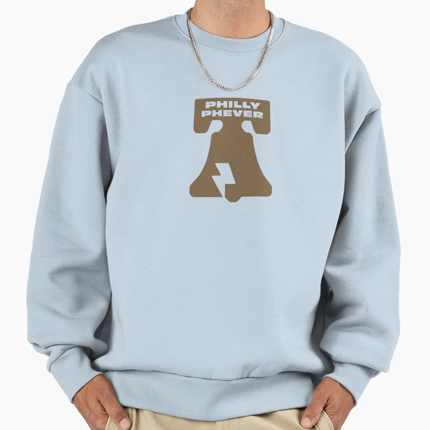 Philly Phever Liberty Bell Sweatshirt - Custom Art Print for Adults - T-Shirt, Sweatshirt, Hoodie
