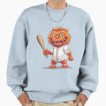 Crazy Baseball Monster Xii Sweatshirt - Graphic Print for Adults - T-Shirt, Sweatshirt, Hoodie