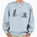 Cle Skyline Sweatshirt - Fun Novelty Design Unisex - T-Shirt, Sweatshirt, Hoodie