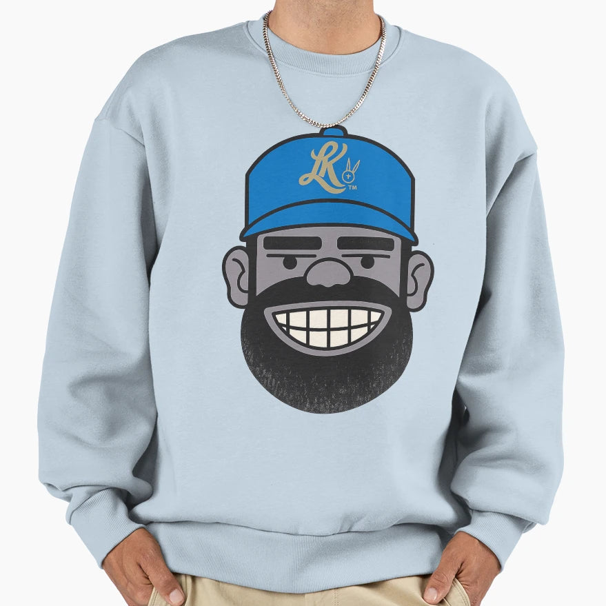 Urban Bearded Character Lk Sweatshirt - Aesthetic Graphic Men Women - T-Shirt, Sweatshirt, Hoodie