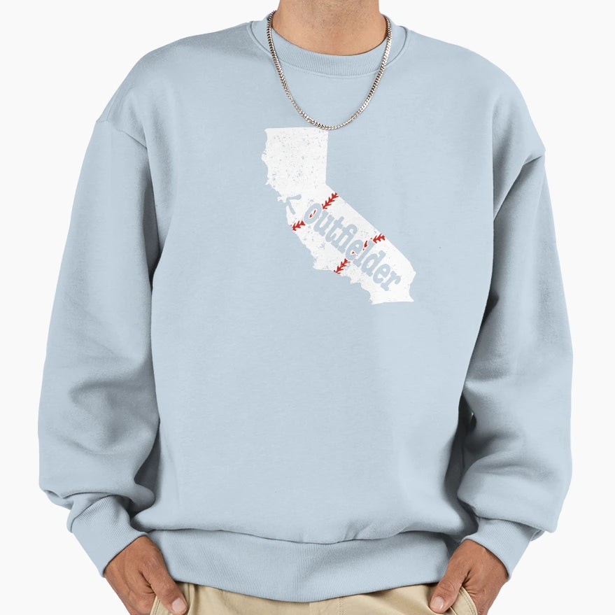 California Outfeild Softball Baseball T-Shirt - Trendy Graphic Unisex - T-Shirt, Sweatshirt, Hoodie