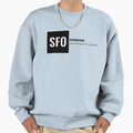 San Francisco Airport Sweatshirt - Fun Novelty Design Unisex - T-Shirt, Sweatshirt, Hoodie