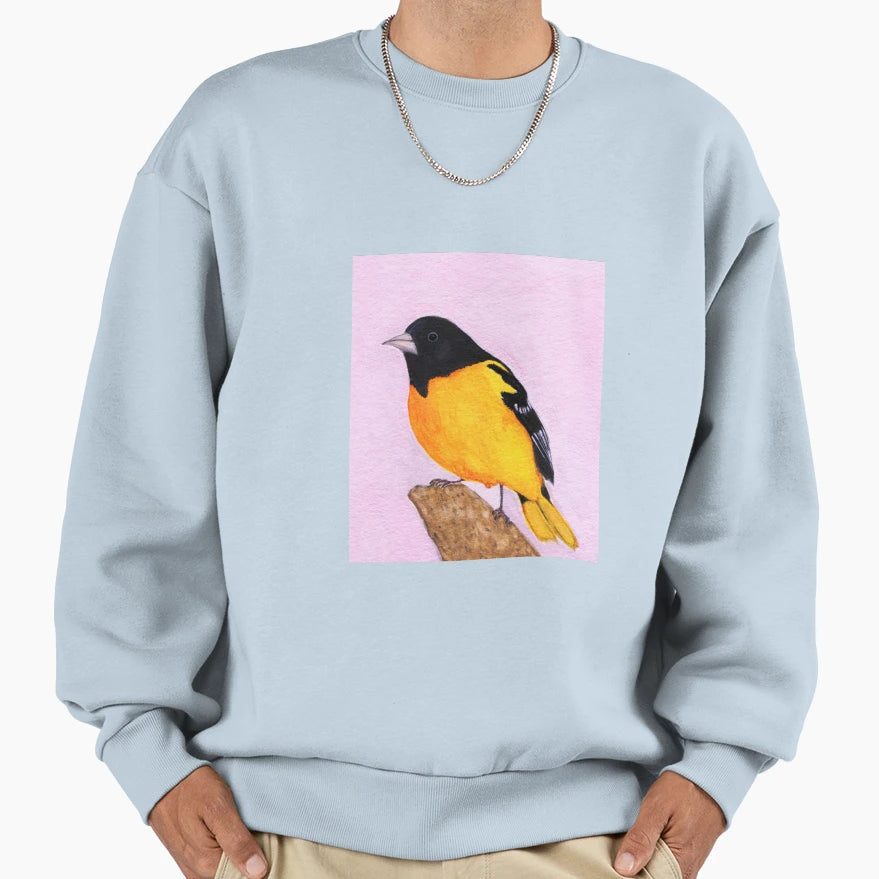 Baltimore Oriole Sweatshirt - Streetwear Style for Adults - T-Shirt, Sweatshirt, Hoodie