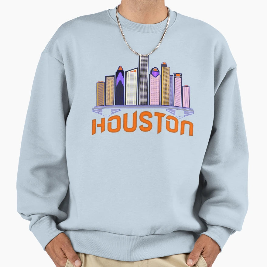Houston Sweatshirt - Aesthetic Graphic Unisex - T-Shirt, Sweatshirt, Hoodie