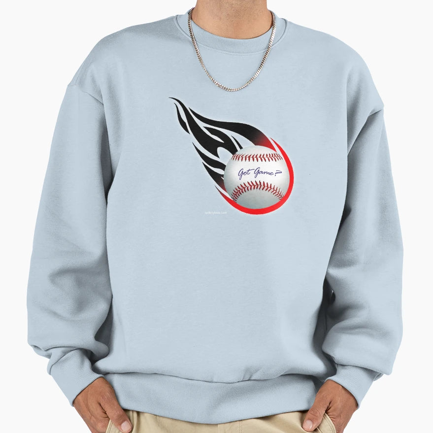 Baseball Sweatshirt - Unique Graphic Men Women - T-Shirt, Sweatshirt, Hoodie