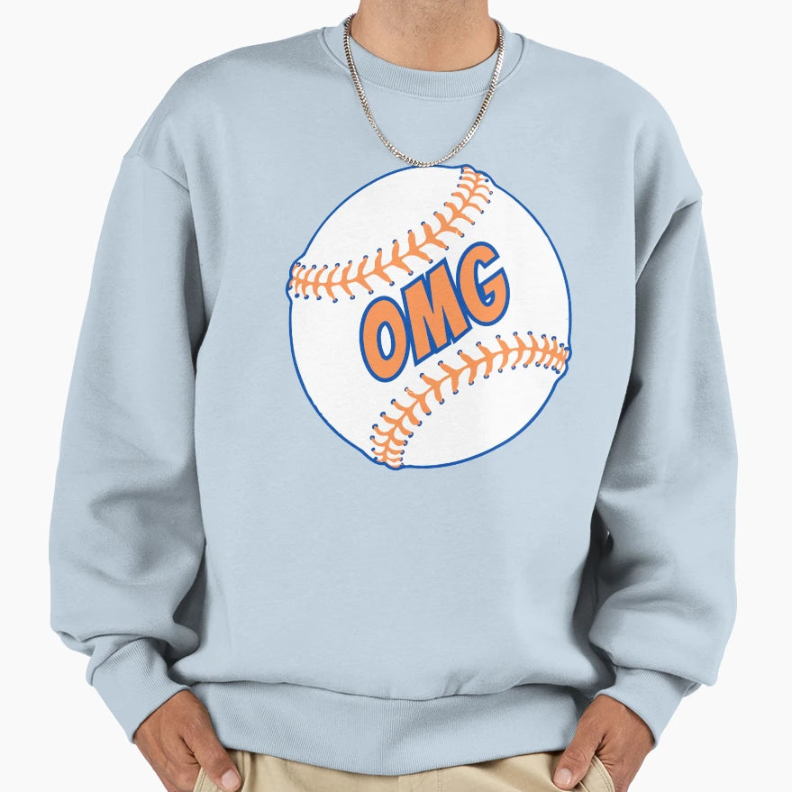 Omg Ball Sweatshirt - Graphic Print Men Women - T-Shirt, Sweatshirt, Hoodie