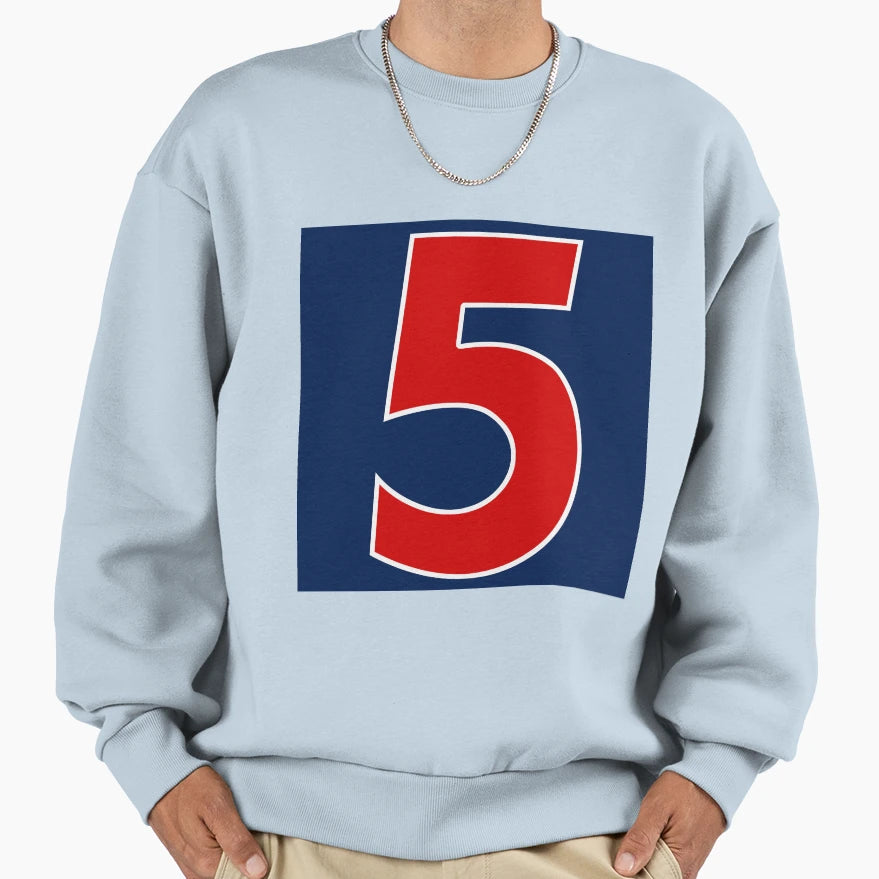Nigel Mansell Red 5 Sweatshirt - Minimalist Print Men Women - T-Shirt, Sweatshirt, Hoodie