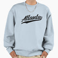 Atlanta Cursive Script Sports Sweatshirt - Unique Graphic Unisex - T-Shirt, Sweatshirt, Hoodie